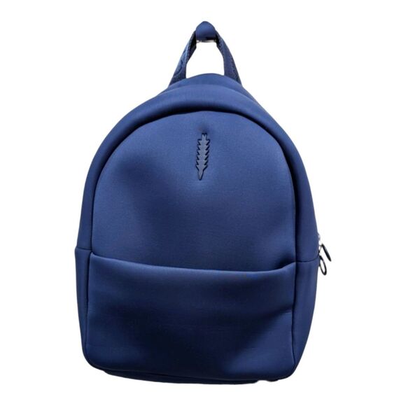 Handbags - Thacker Navy Blue Neoprene Cocoon Ella Carey Day Pack Backpack Bag Travel Flying